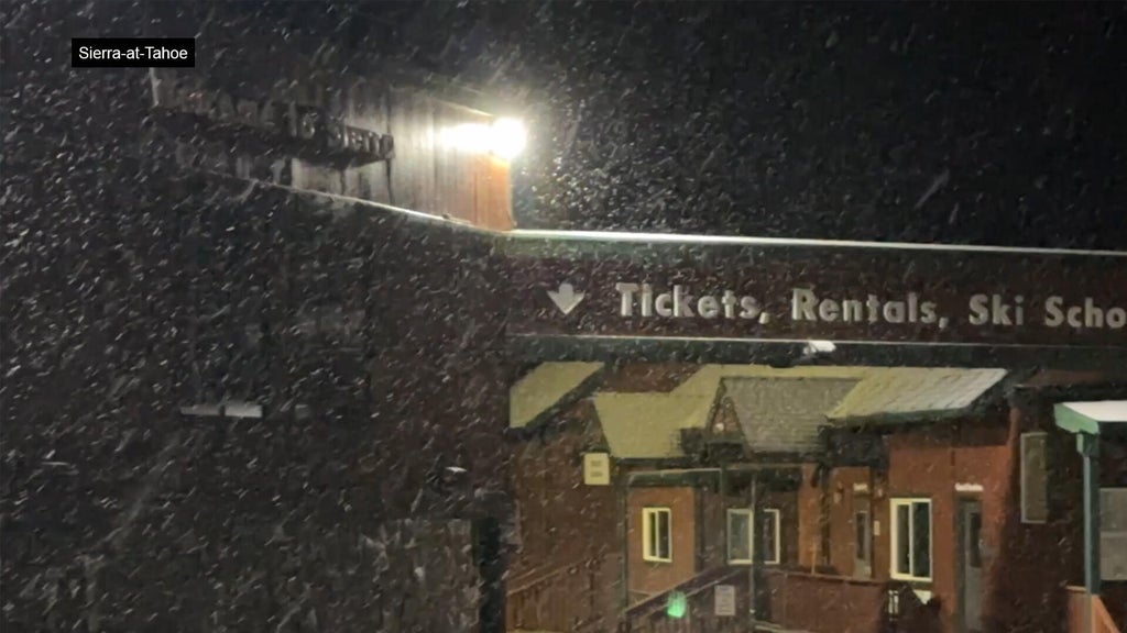 Northern California Sierra sees some early-season snow — CBS Bay Area (KPIX), Half Moon Bay Sports news