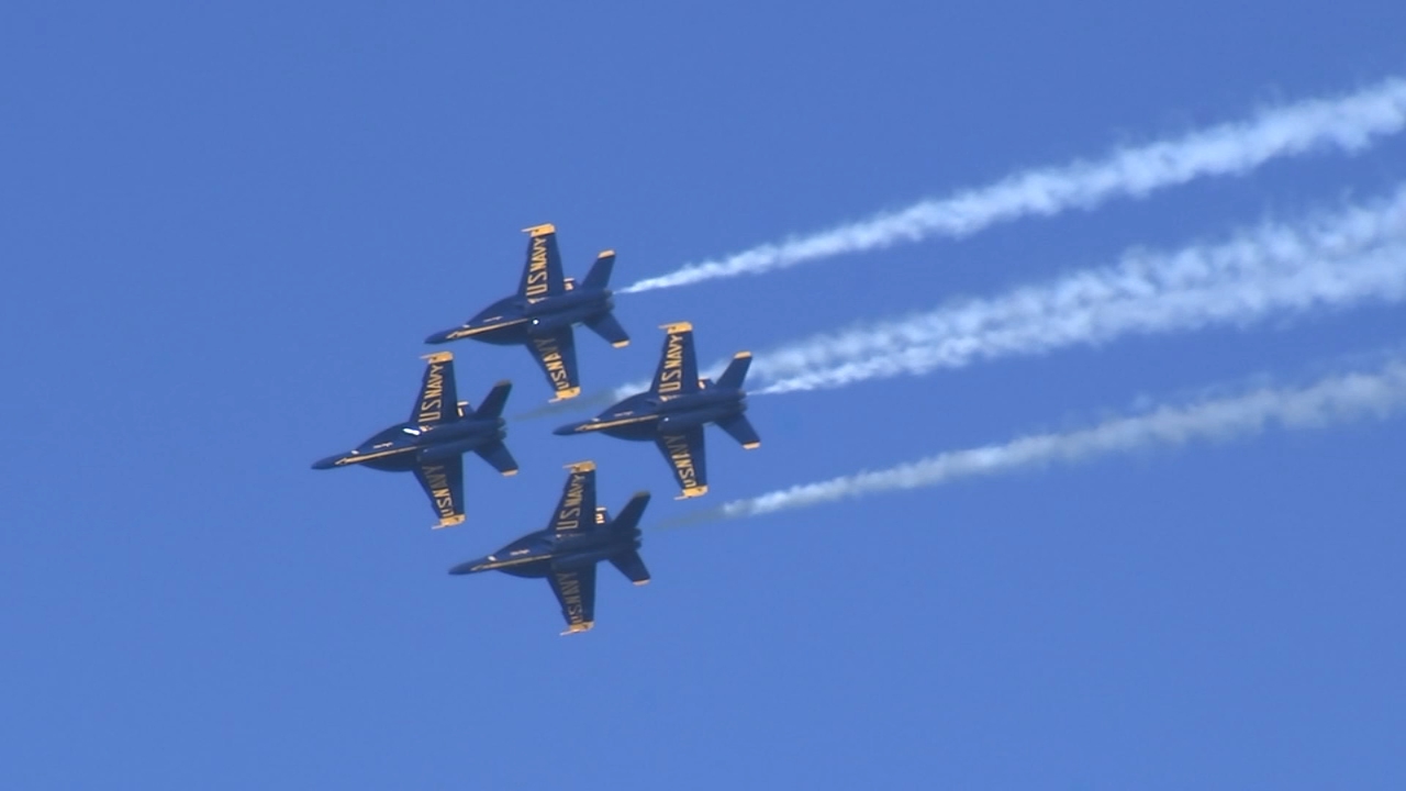 Blue Angels roar back over San Francisco Bay after Friday fog delay
— ABC 7 Bay Area, Half Moon Bay Arts news