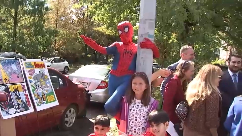 New York City renames street corner in Queens in honor of Spider-Man
       — ABC 7 Bay Area