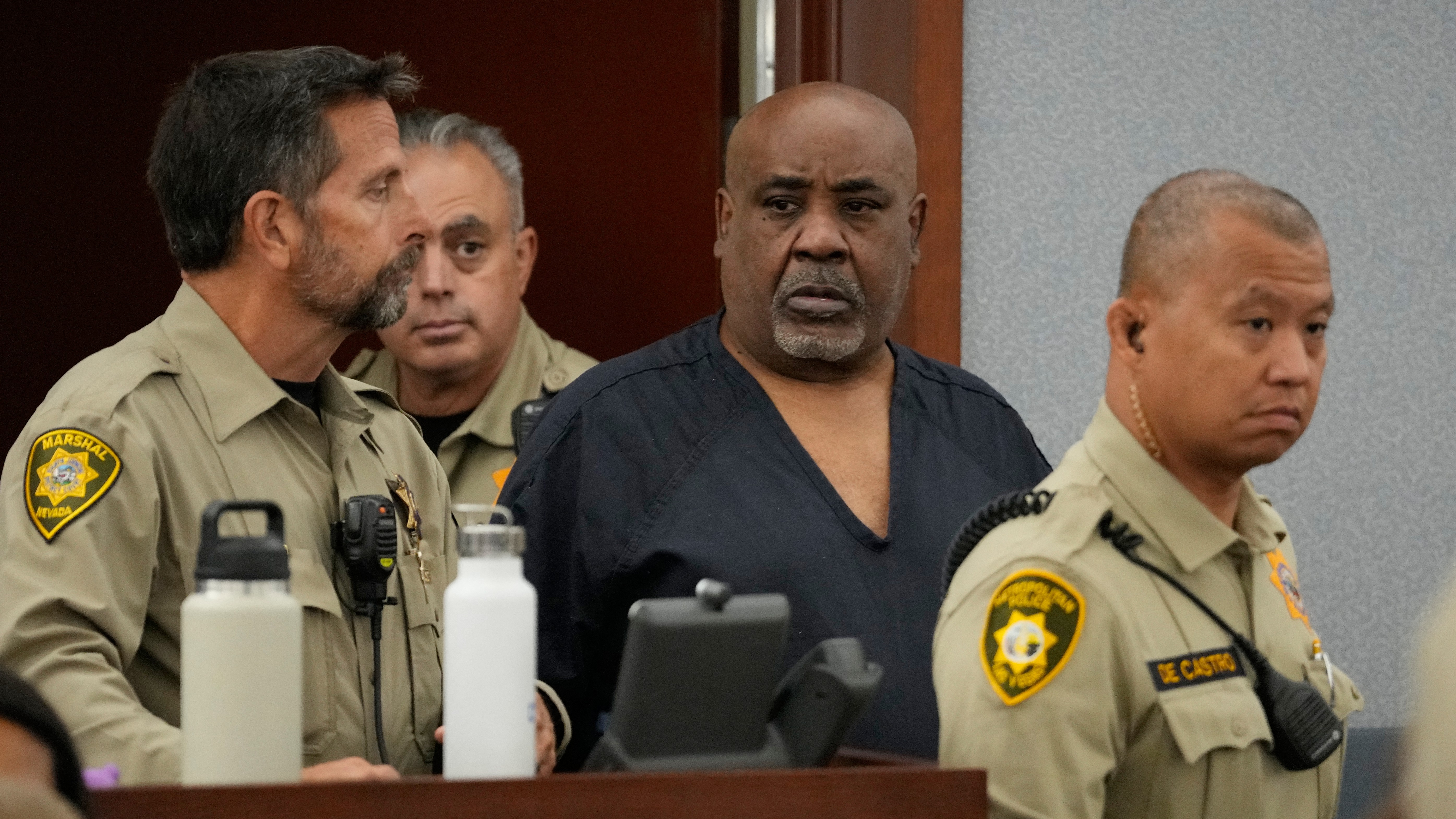 Duane 'Keffe D' Davis  convicted of orchestrating the murder of rap icon Tupac Shakur gets 40 years to life in prison
       — ABC 7 Bay Area, Half Moon Bay Arts news