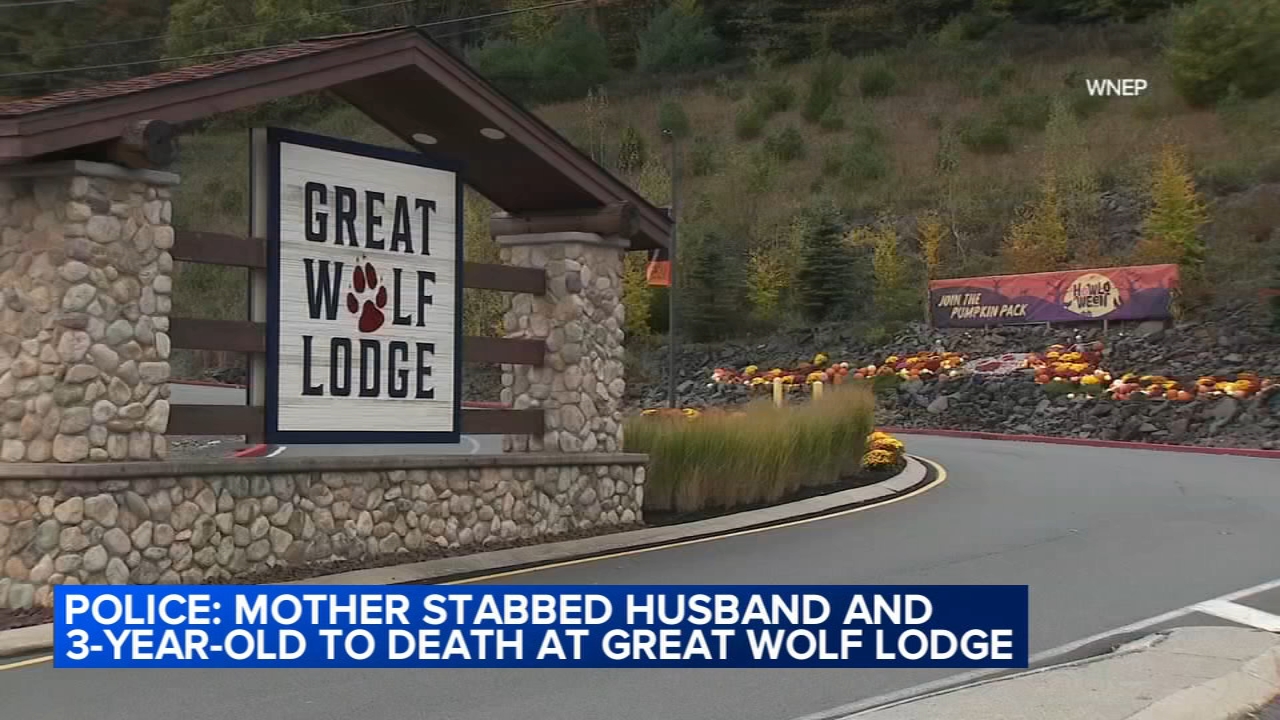 Great Wolf Lodge homicide: Metallica Rose Harrison accused of stabbing husband Charles Harrison, son to death at family resort in the Poconos in Scotrun, Monroe County, Pennsylvania
— ABC 7 Bay Area, Half Moon Bay Community news