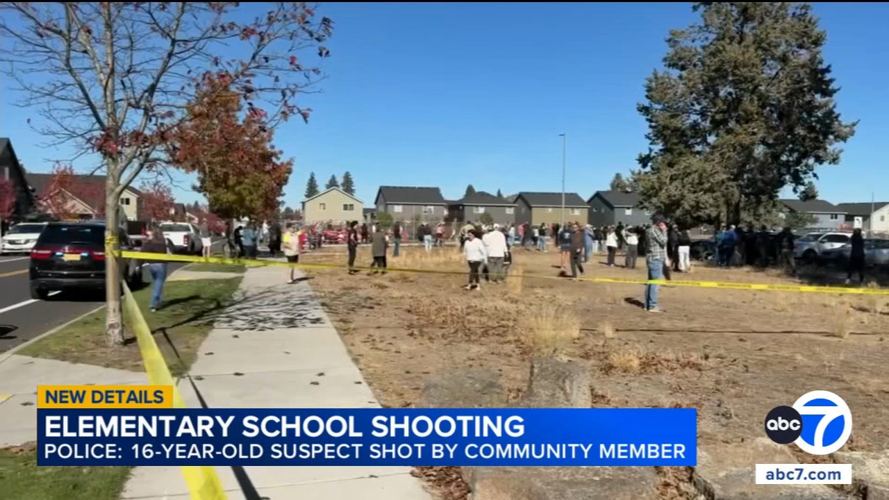 3 children, 1 teacher killed in shooting at Bend, Oregon elementary school; teen shooter also dead: Police
       — ABC 7 Bay Area, Half Moon Bay Schools news