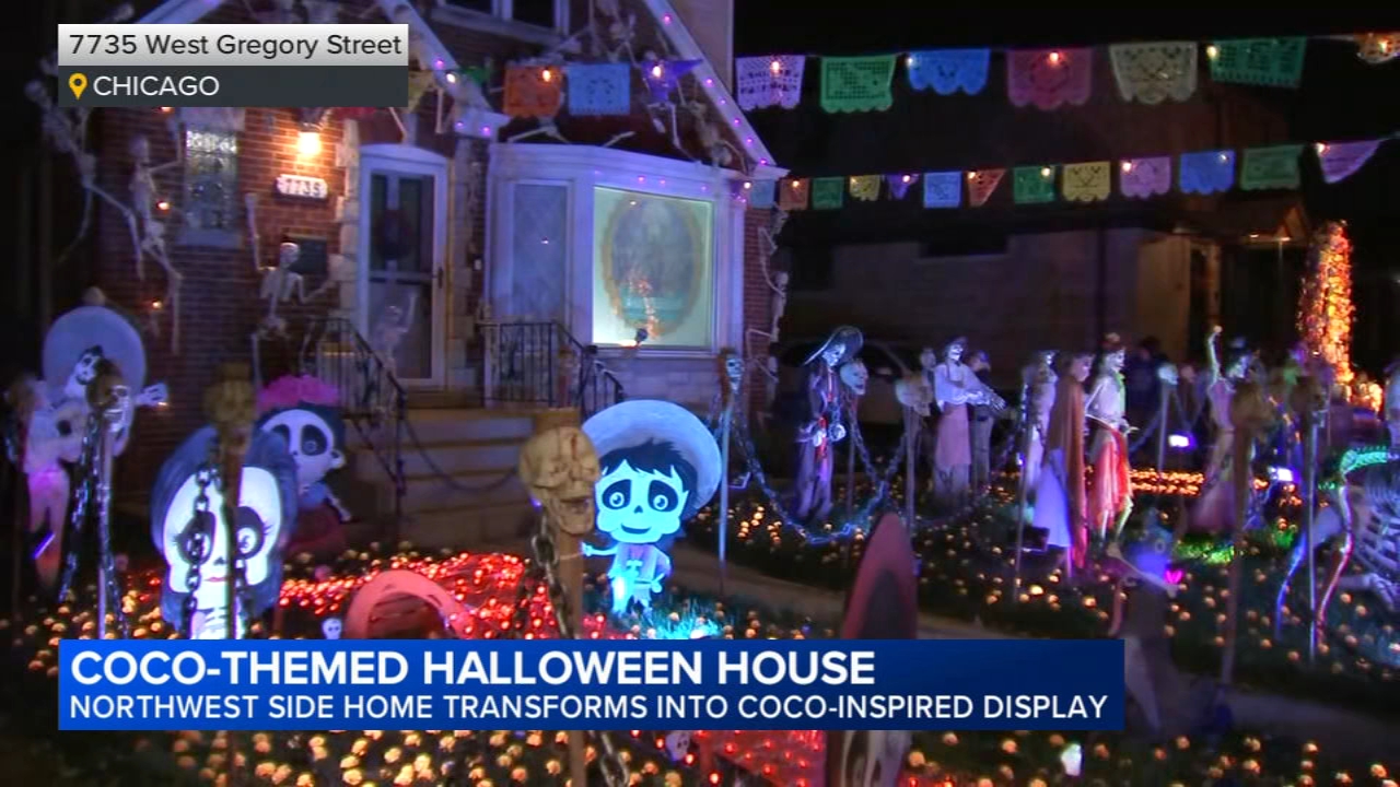 Chicago Halloween display inspired by Disney's 'Coco' draws hundreds to home on Northwest Side
       — ABC 7 Bay Area, Half Moon Bay Community news