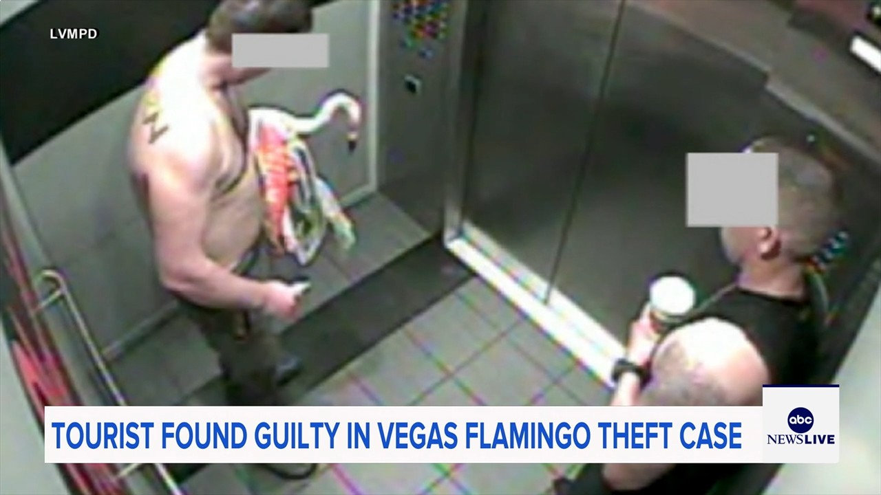 Man who snatched Peachy the flamingo from Las Vegas hotel exhibit found guilty of animal cruelty

       — ABC 7 Bay Area, Half Moon Bay Arts news