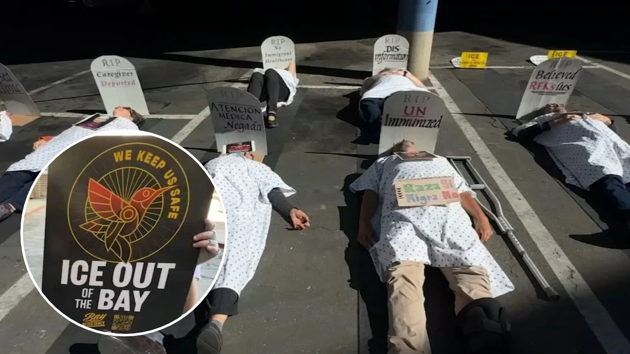 Activists demand end to ICE activity at Oakland's Eastmont Mall, stage 'die-in' demonstration
       — ABC 7 Bay Area, Half Moon Bay Real Estate news