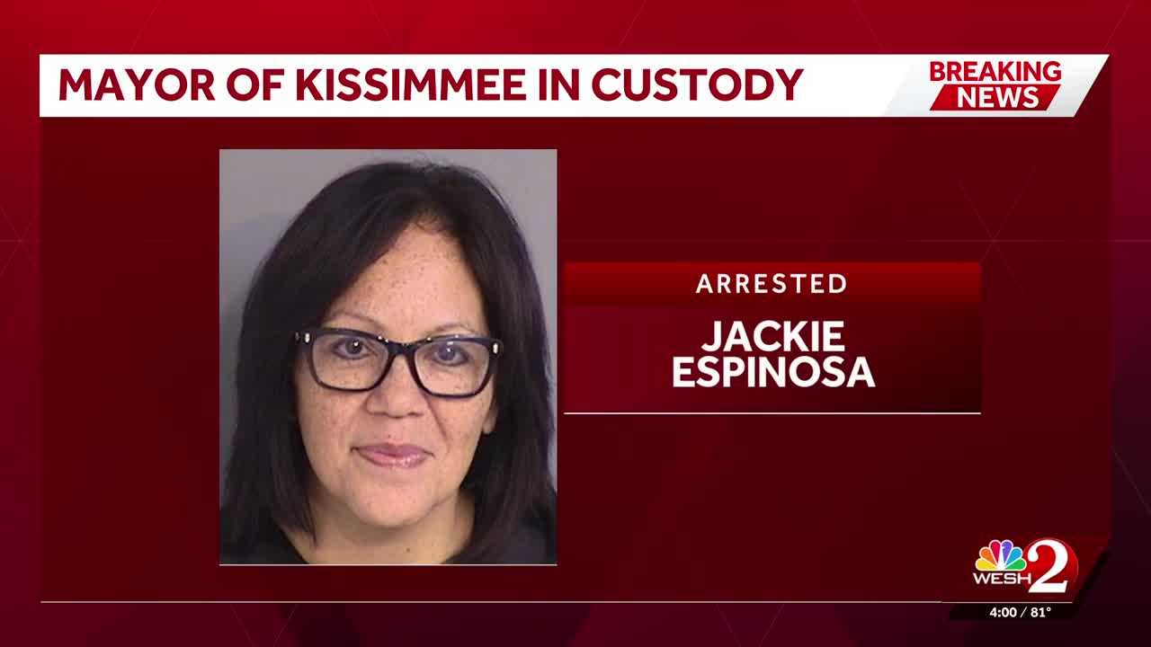 Kissimmee Mayor Jackie Espinosa arrested on grand theft, fraud charges — WESH 2 Orlando, Half Moon Bay Government news