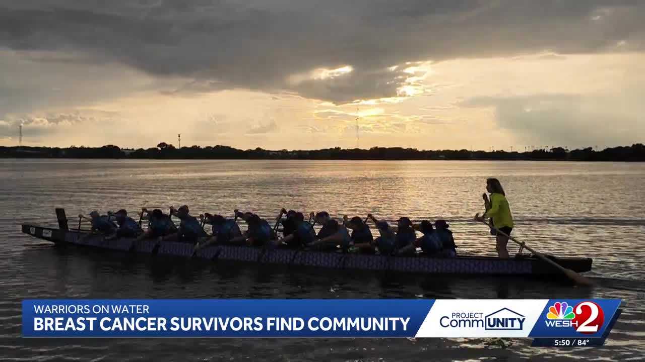 Breast cancer survivors find strength and sisterhood on Orlando dragon rowing team — WESH 2 Orlando, Half Moon Bay Sports news