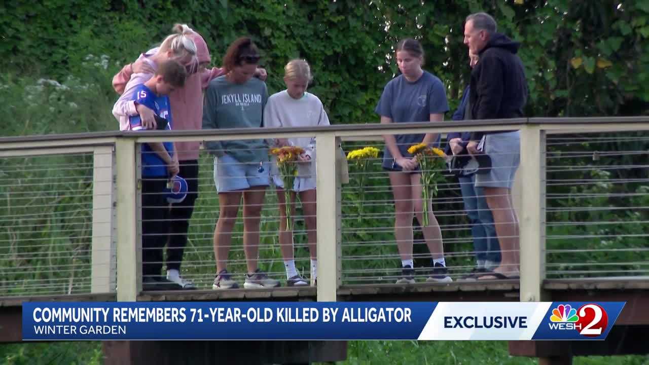 Victim of Winter Garden alligator attack remembered as kind, generous — WESH 2 Orlando, Half Moon Bay Community news