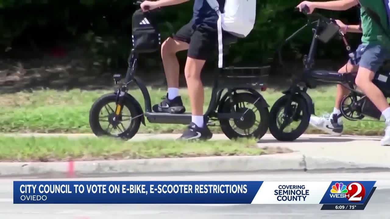 Oviedo city council to vote on micromobility rules to improve sidewalk safety — WESH 2 Orlando, Half Moon Bay Government news