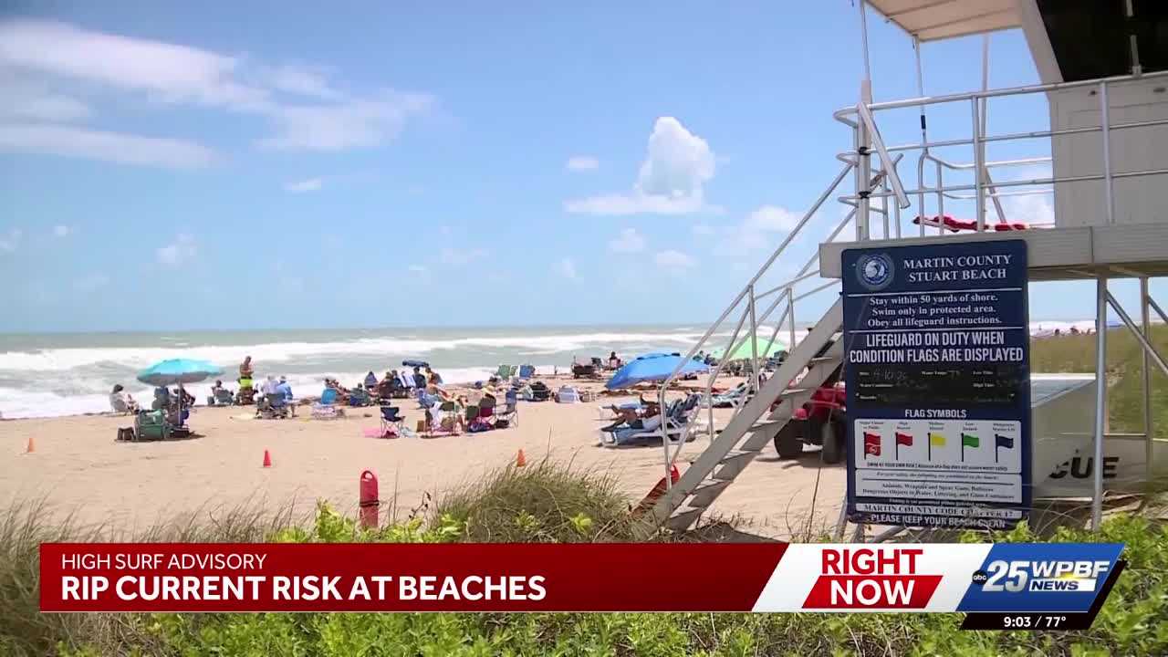 South Florida beaches under rip current warning as lifeguards urge swimmers to stay safe — WPBF West Palm Beach, Half Moon Bay Sports news
