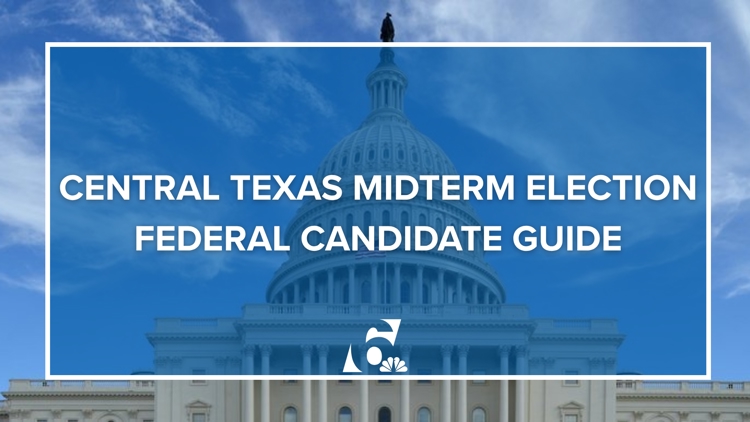 Federal Ballot Guide: Who is on the ballot for Congress and U.S. Senate in Central Texas — KCEN (Central Texas), Half Moon Bay Community news