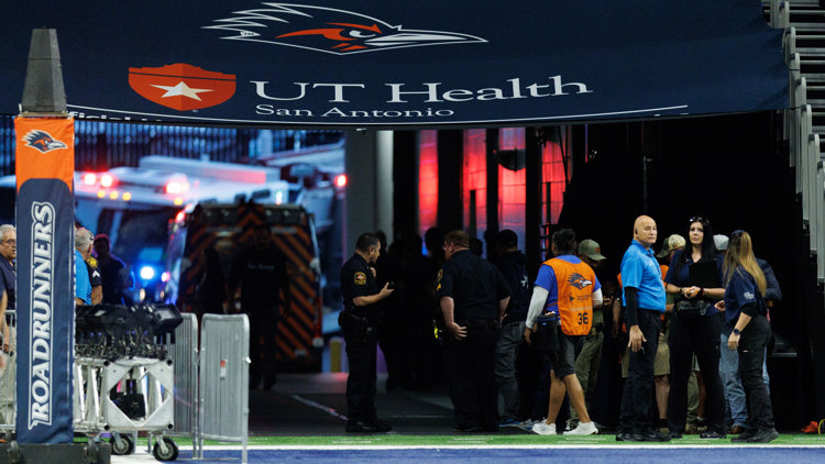 Military member dies after falling while rappelling from Alamodome's ceiling before UTSA vs. Navy game — KENS 5 (San Antonio), Half Moon Bay Sports news