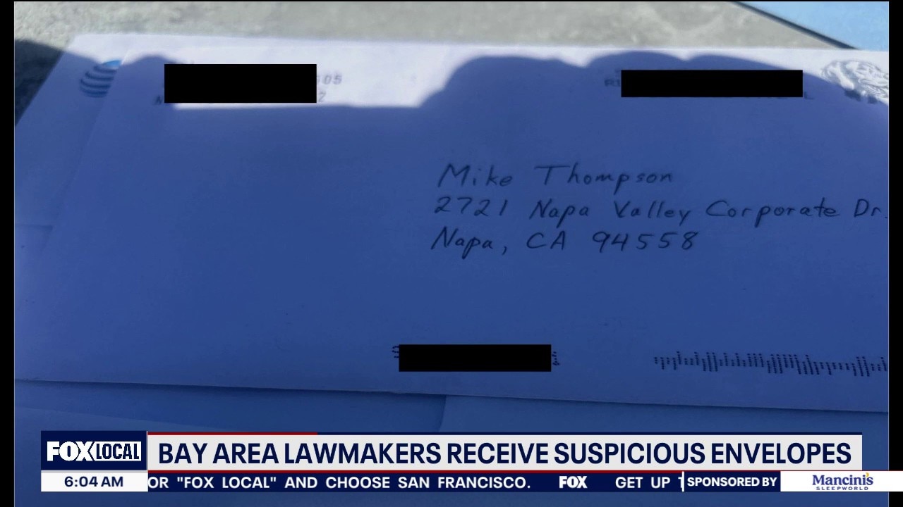 Bay Area lawmakers receive suspicious envelopes — KTVU FOX 2 Bay Area, Half Moon Bay Community news