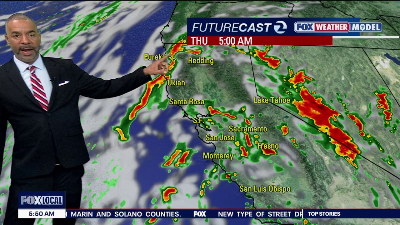 A wet day ahead as rain blankets the Bay Area — KTVU FOX 2 Bay Area, Half Moon Bay Sports news