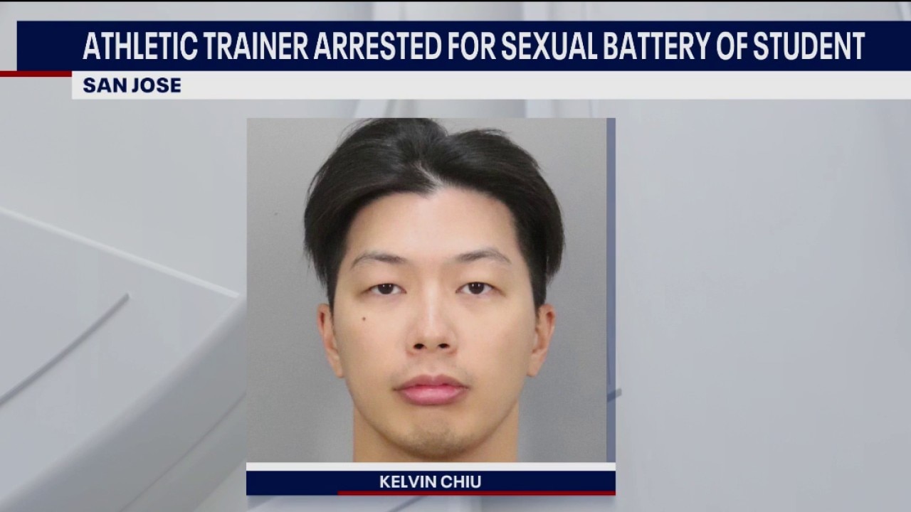 San Jose athletic trainer arrested after allegedly recording girl's sexual battery — KTVU FOX 2 Bay Area