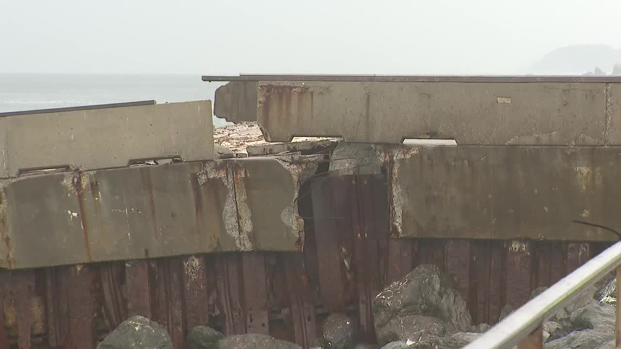 Crews begin to repair crumbling Pacifica Pier — KTVU FOX 2 Bay Area, Half Moon Bay Community news