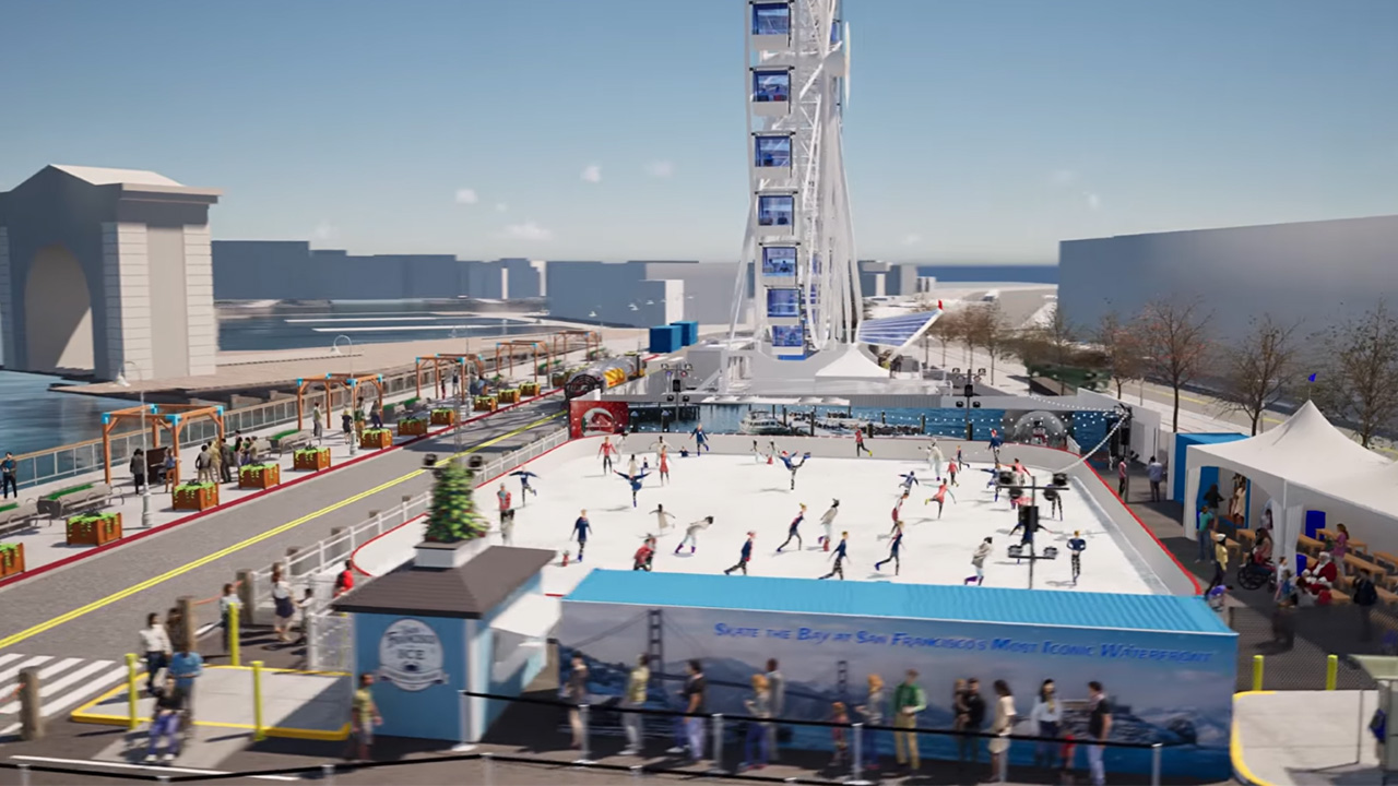 Waterfront ice rink: This popular Bay Area destination is getting its first ever ice rink — KTVU FOX 2 Bay Area, Half Moon Bay Sports news