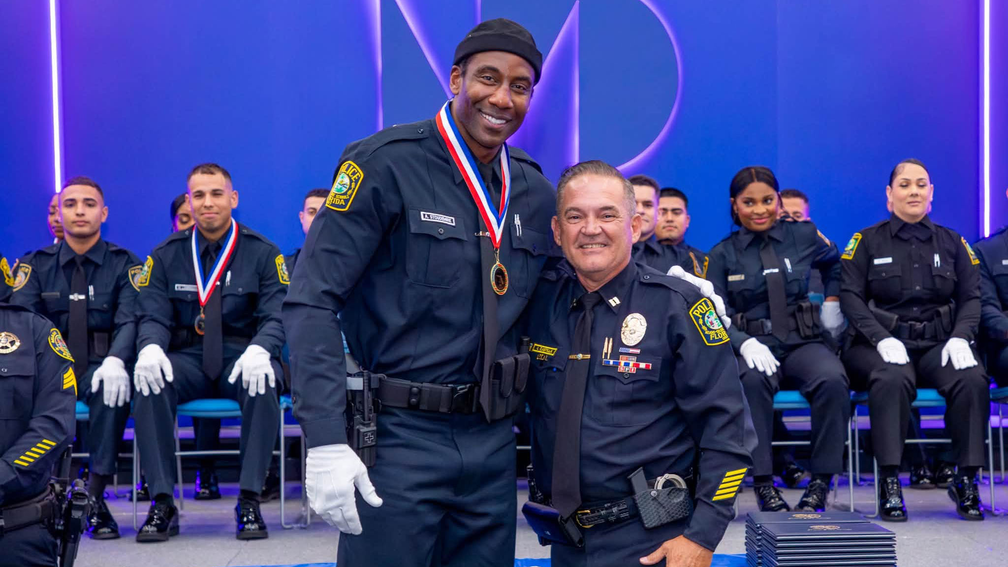 NBA hall of famer Amar'e Stoudemire begins new career as Florida police officer — KTVU Sports, Half Moon Bay Sports news
