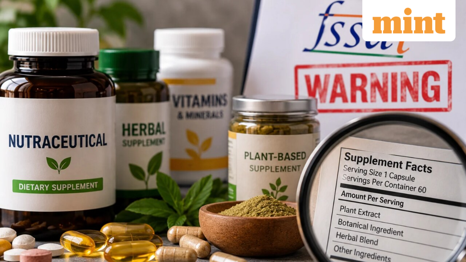 FSSAI warns nutraceutical firms over labelling violations, threatens action for non-compliance — Mint India, Half Moon Bay Health news